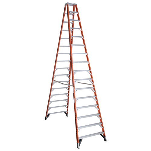 Rental store for Twin Step Ladder 16  Fiberglass in Fort Worth TX
