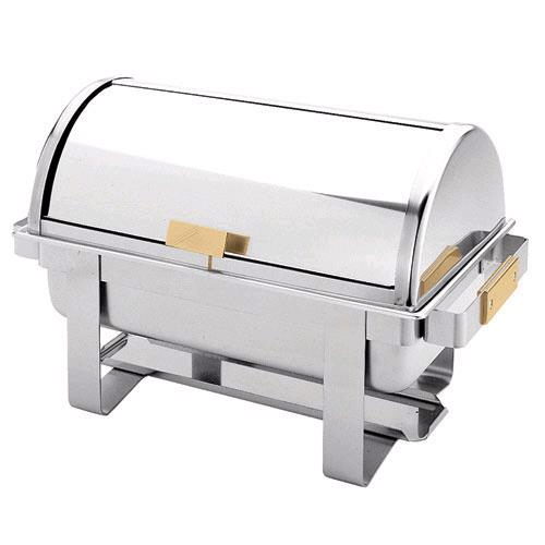 Rental store for 8 Qt Stainless Rolltop Chafer in Fort Worth TX
