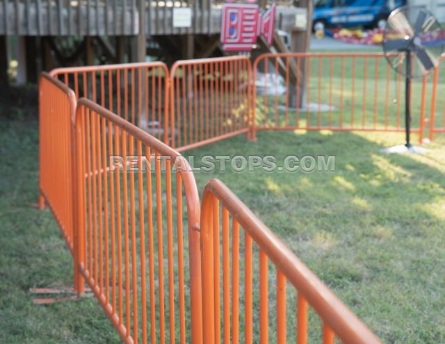 Where to find Orange Bike Barricades 6.5 Ft in Fort Worth
