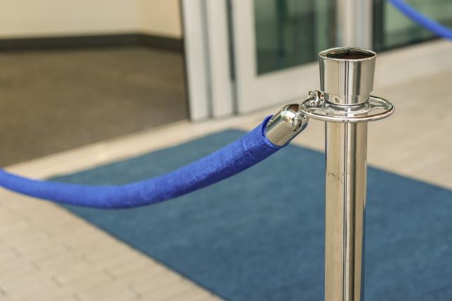 Where to find 6 Blue Velour Rope in Fort Worth